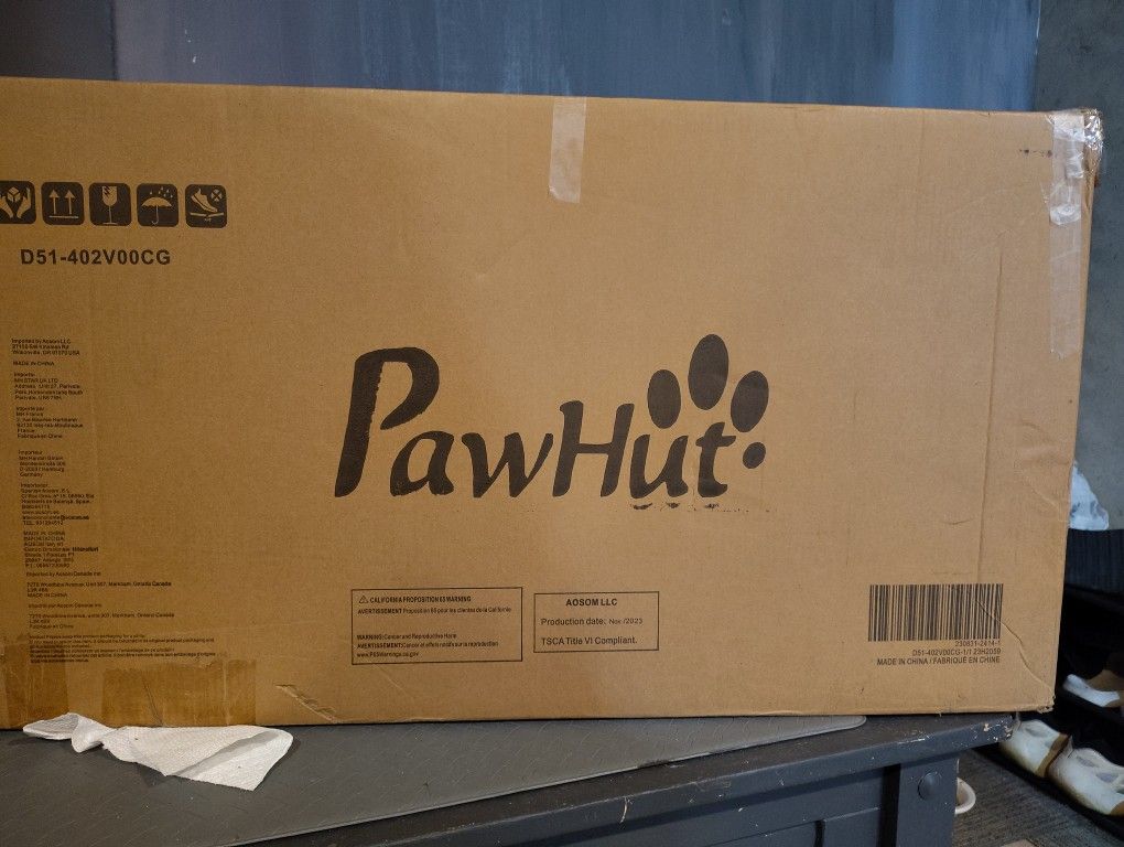 PAWHUT HAMSTER RAT GERBIL SMALL PETS HABITAT (NEW)