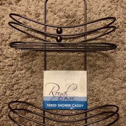 Bathroom shower caddy counter top/ over the faucet or wall mount