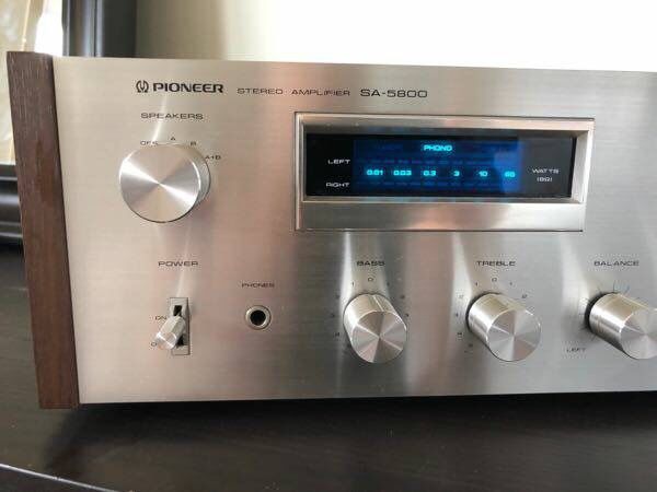 Pioneer SA 5800 stereo amplifier