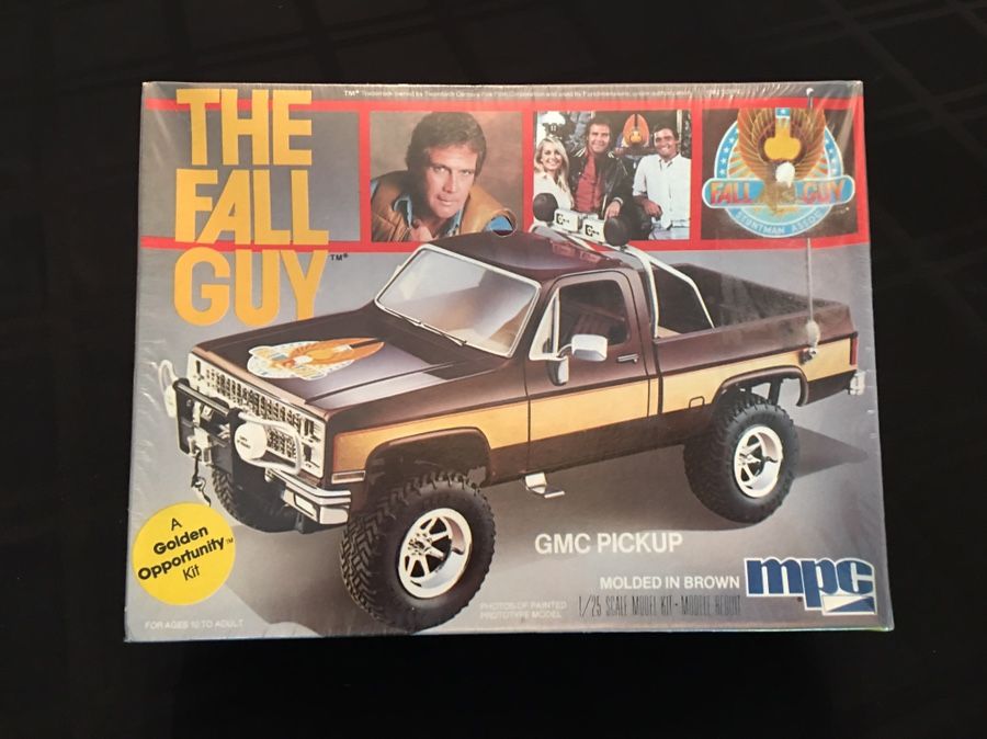 Vintage The Fall Guy MPC model kit SEALED 1982