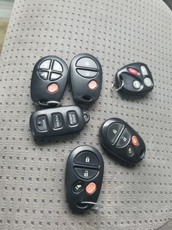Toyota keyless remotes