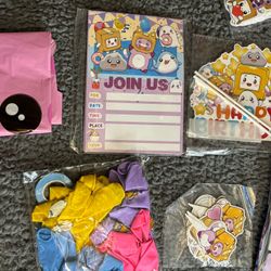 LANKYBOX Birthday Decorations