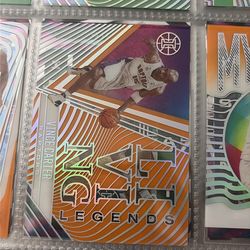 2020-21 Panini Illusions Living Legends Orange Vince Carter #17