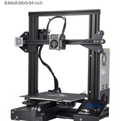 Ender 3D Printer With Box Of Gizmodorks Color Filament