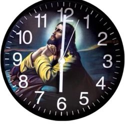 The Prayer Clock 10" (Black)

