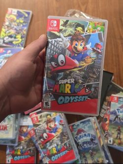 Super Mario Odyssey - Nintendo Switch Game W/Case