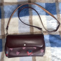 Leather Coach Crossbody Bag
