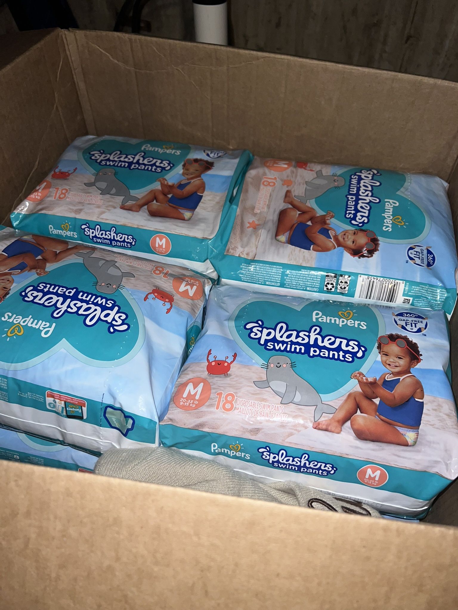 Pampers Splashers $5 Each