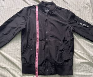 Hollister Mens Small Bomber Jacket