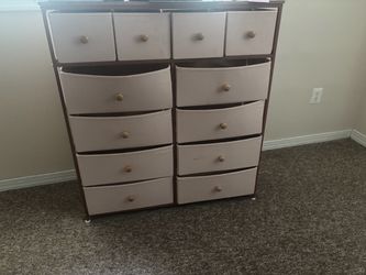 Pink dresser