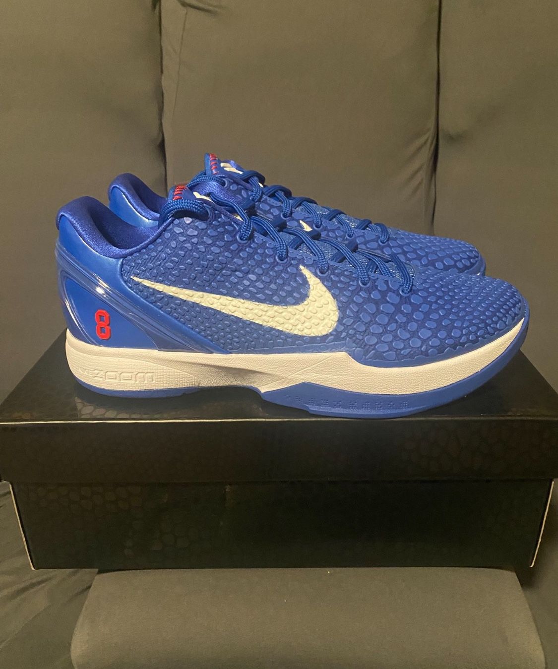 NIKE KOBE 6 PROTRO DODGERS SIZE 13