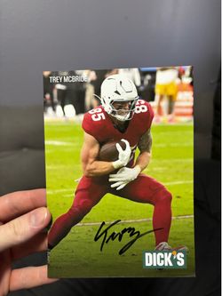 Authentic Trey Mcbride Signed Photo