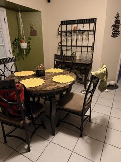 Marble dining table