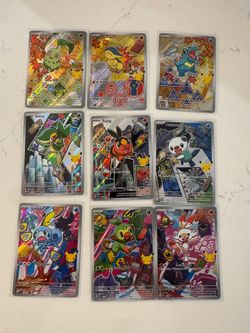 The Pokémon TCG: First Partner Illustration Collection—Series 2 - all 9