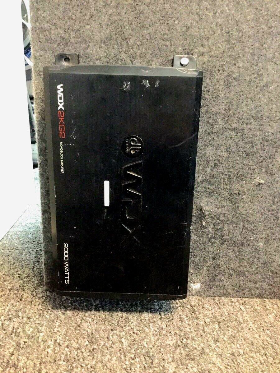 Db Drive 2000 Watts Rms Competition Car Amp $100