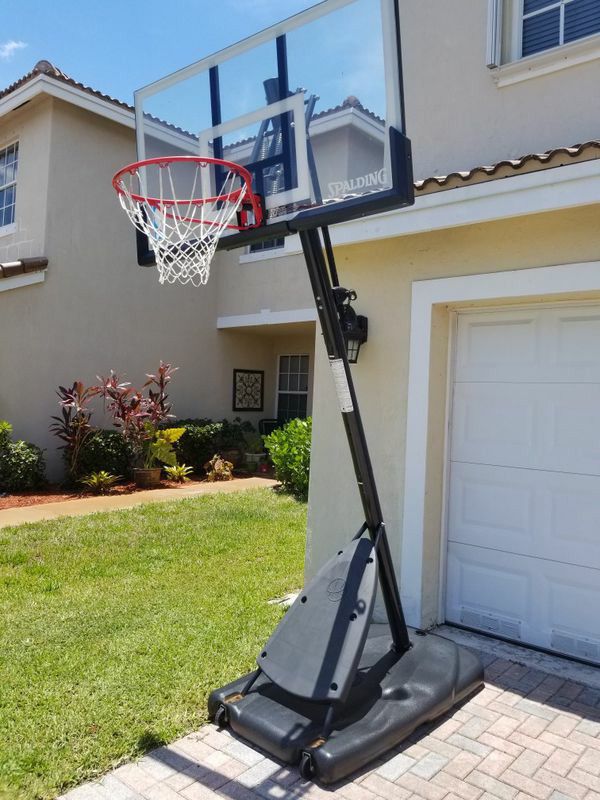 Spalding 54 inch basketball hoop