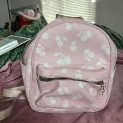 Pink Cherry Backpack 