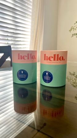 Hello Reusable Menstrual Cup – 2 Pack