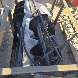 skidsteer auger w bits new 2200