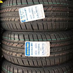 195/55/15 Tires New Set