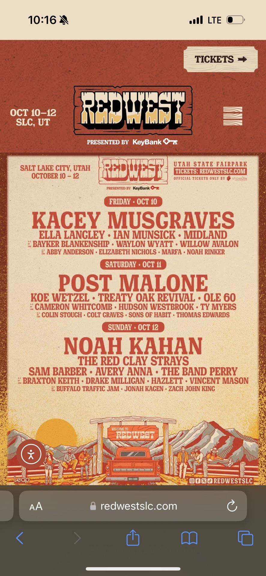 Red West Music Festival In Salt Lake City