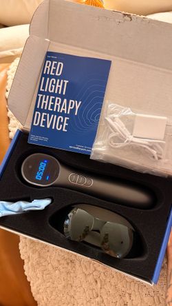 Red light therapy wand cordless