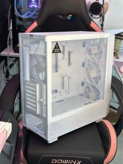 MONTECH X5- ATX Mid-Tower Gaming PC Case - White