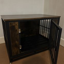 Furniture-Disguised Dog Kennel 