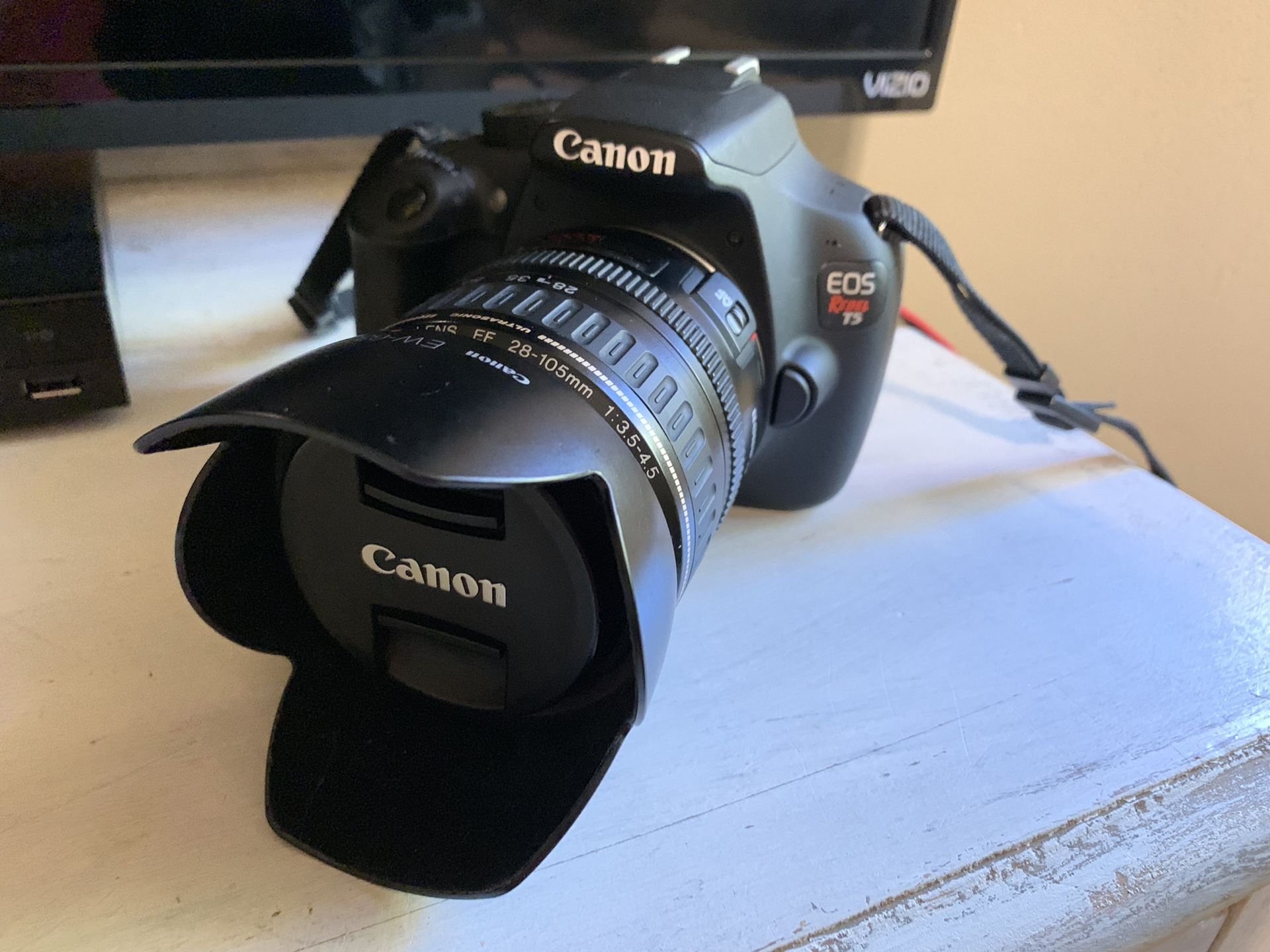 Canon Rebel T5 with 2 Lenses and Accessories