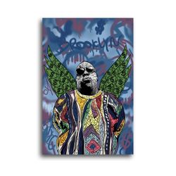 Notorious BIG Biggie Music Poster Foam Board Supreme KAWS