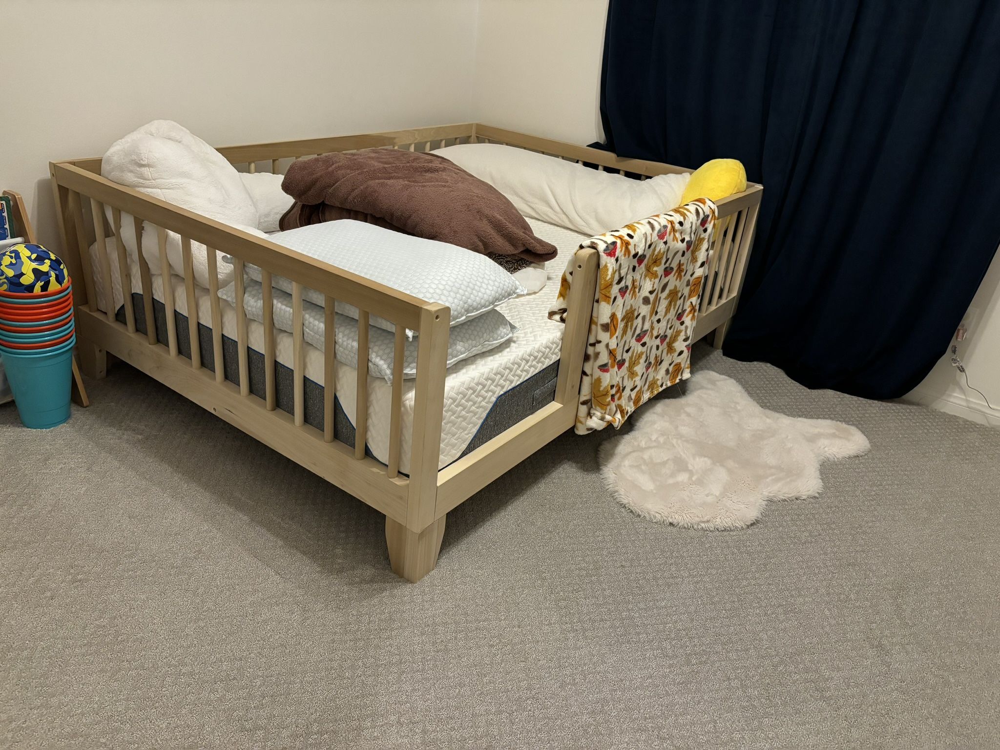 Like New Montessori Bed Frame Full Size