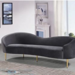 Ritz Collection Modern loveseat 