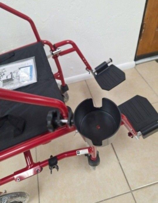 Ultra Lightweight Transport Wheelchair for Adults