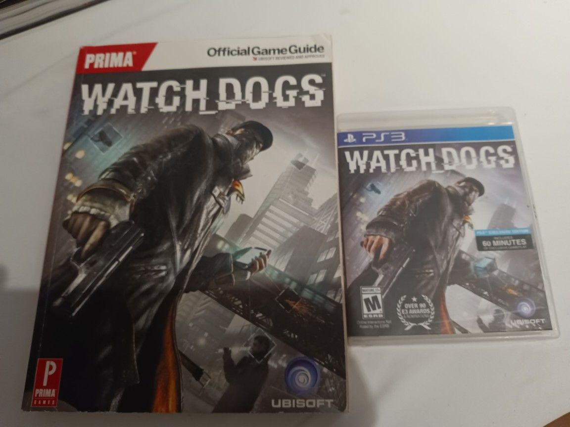 Watch Dog Book And Game