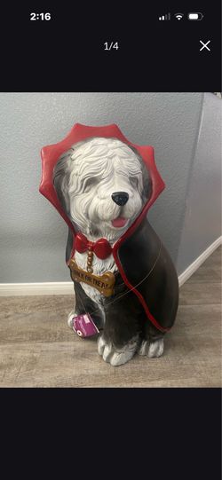 Halloween Vampire Sheepdog