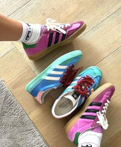 adidas gazelle silver green womens ADIDAS ORIGINALS Samba OG White and Pink Sneakers for Girls – Pavidas main image 1