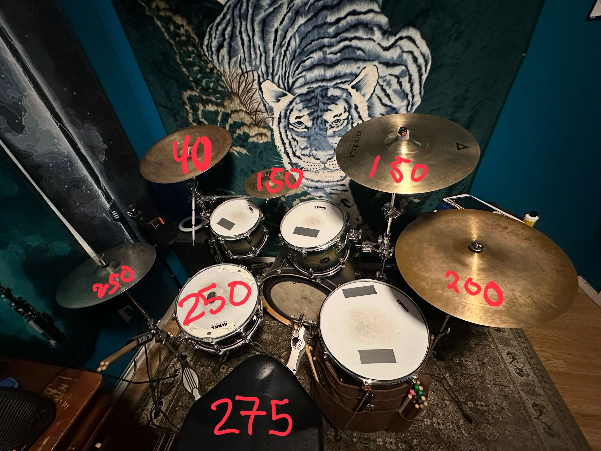 Mapex Armory Drum Kit +more For Sale