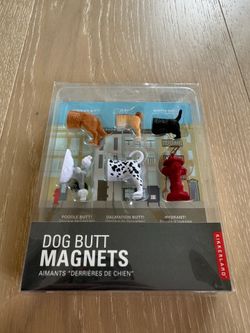 Dog butt magnets