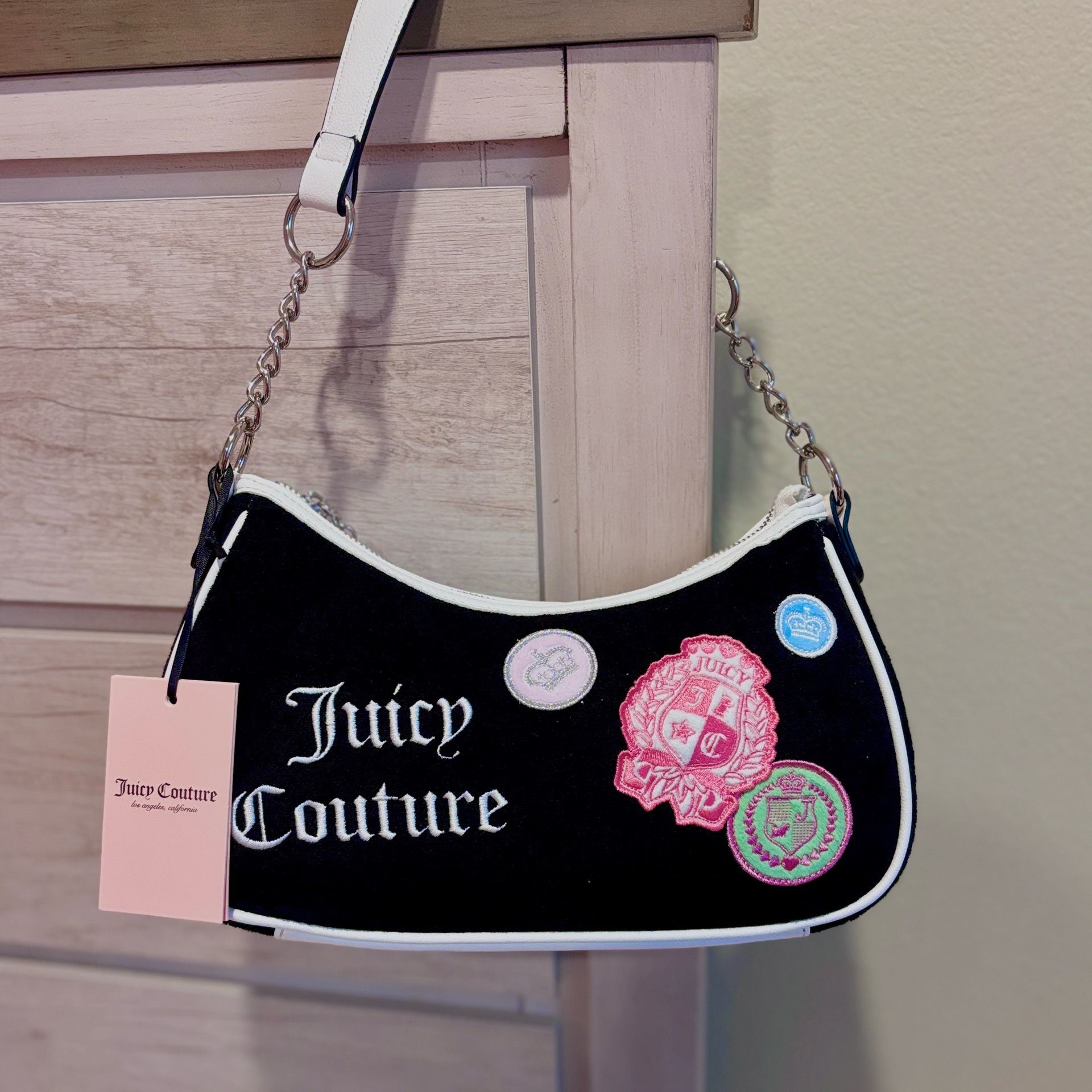 Juicy Couture Juicy Girls Rule Shoulder Bag Y2K NWT