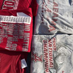 Alabama t-shirts 2X