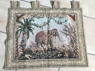 Elephant tapestry - wall decor - Tapete