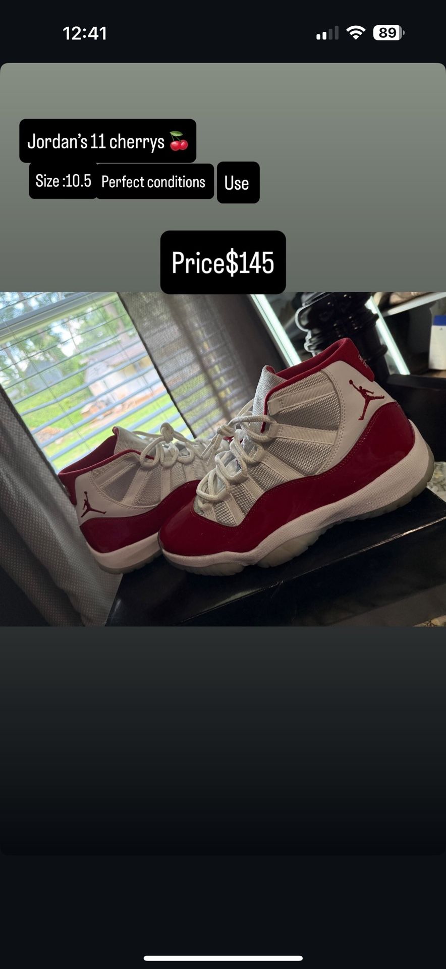 Jordan’s 11 Cherrys
