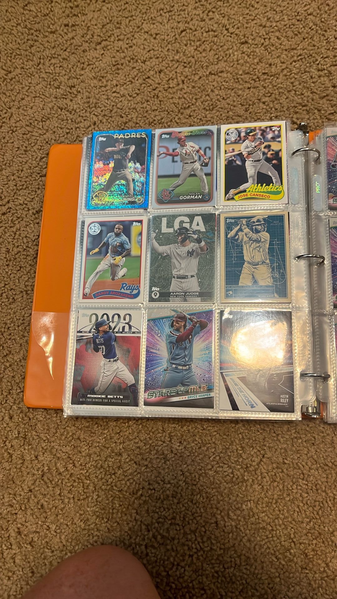 2024-25 Topps And Topps Chrome Baseball Card Collection