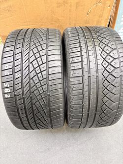 285 30 19 Continental Extreme Contact Tires 