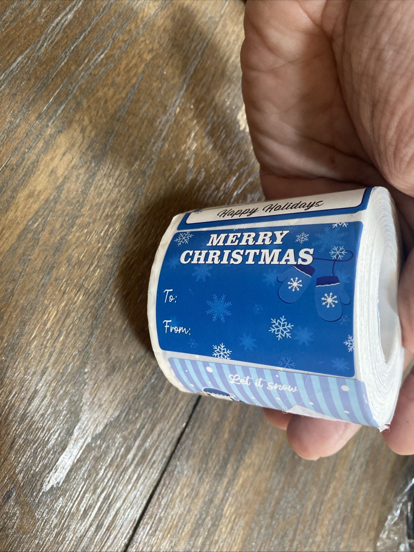 Christmas To/From Stickers For Gifts. Brand New.