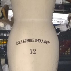 WOLF Dress Form Size 12  Made in USA dressmaker' mannequin