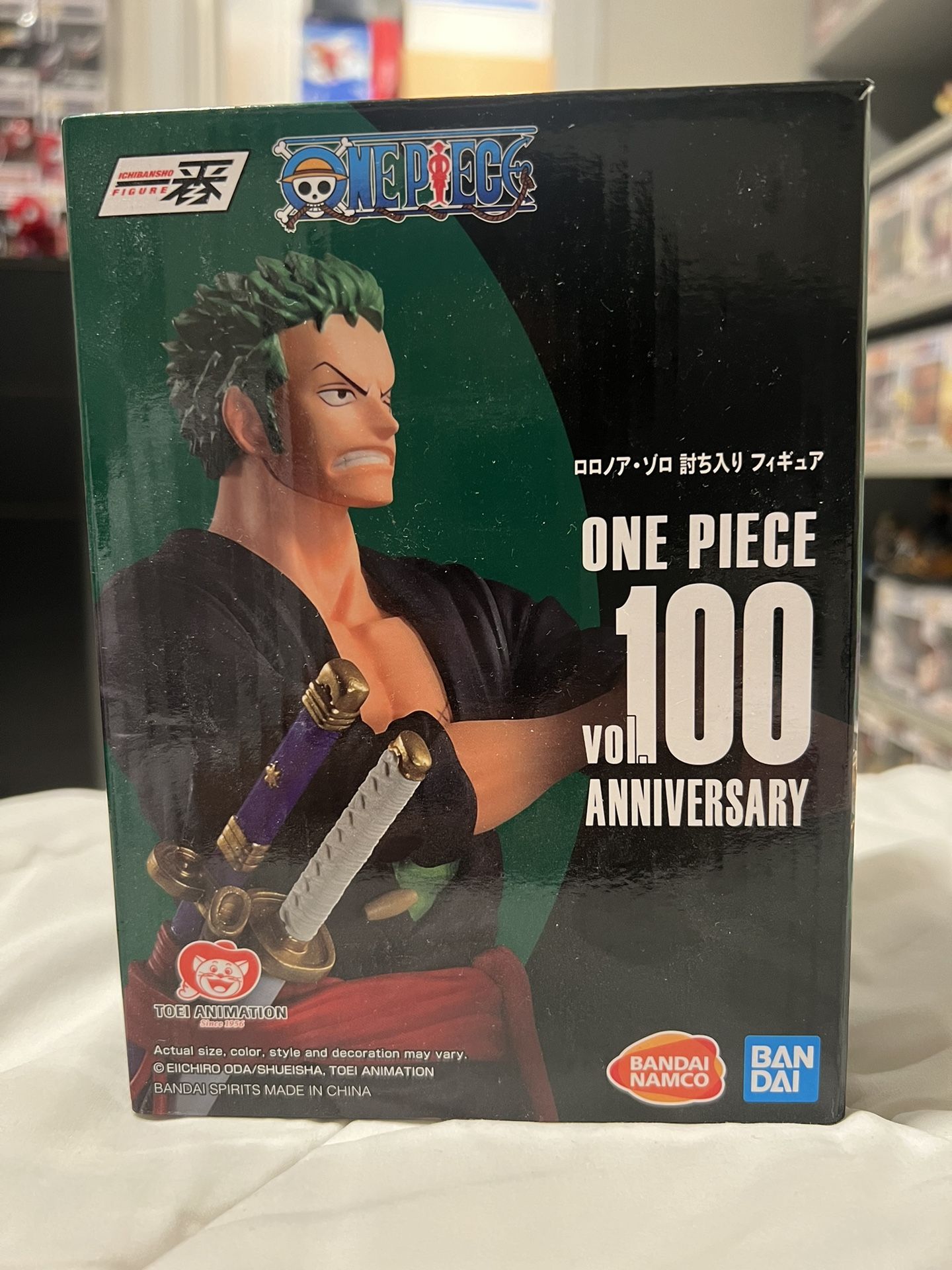One Piece Zoro 100th anniversary figure