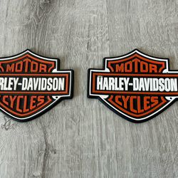 Harley-Davidson Bar Coasters, Set Of 2