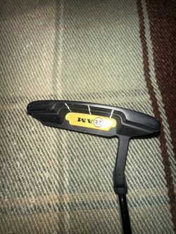 Ram Golf Putter  Pro Gold Serious Heel Toe Weighted Right Hand 35 Inch