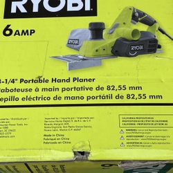RYOBI 6 AMP HAND  PLANER